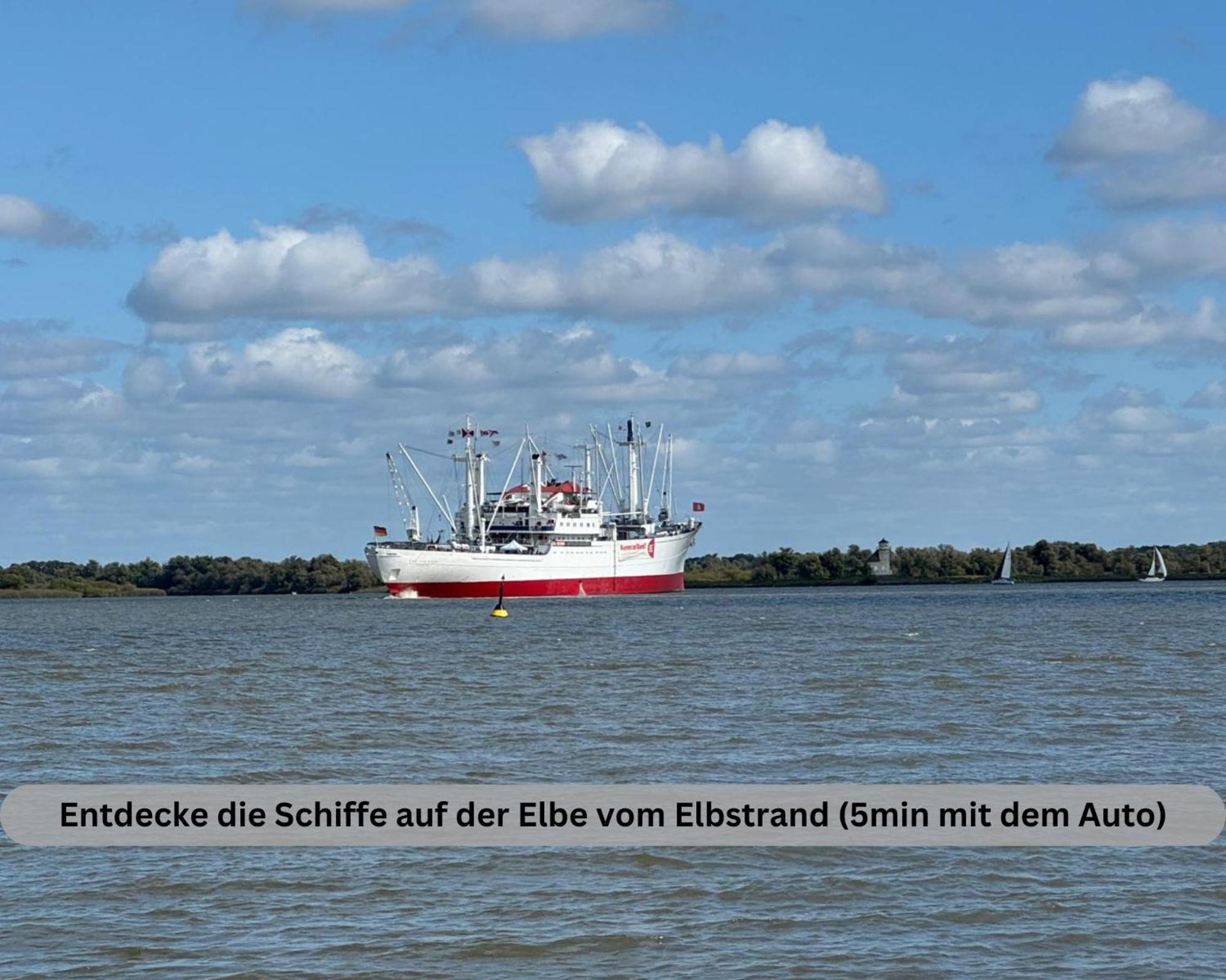 Lodge Of Africa - Einzigartige Themenzimmer, Eingezaeunten Garten, Sauna, Whirlpool & Kamin, Hunde Willkommen, Gasgrill, Voll Ausgestattete Kueche, Grosser Essbereich, Hamburg & Stade In Der Naehe Twielenfleth Exteriör bild