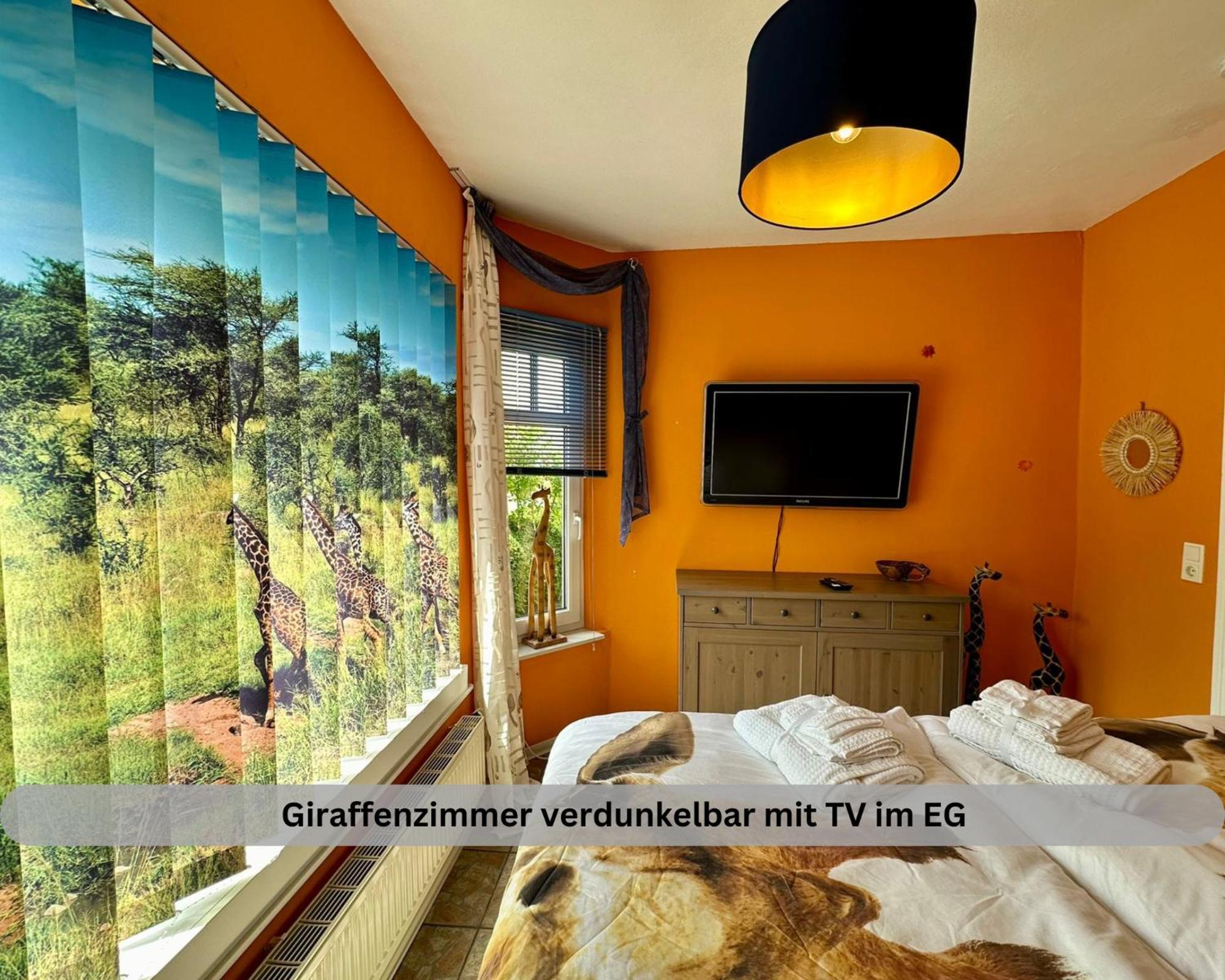 Lodge Of Africa - Einzigartige Themenzimmer, Eingezaeunten Garten, Sauna, Whirlpool & Kamin, Hunde Willkommen, Gasgrill, Voll Ausgestattete Kueche, Grosser Essbereich, Hamburg & Stade In Der Naehe Twielenfleth Exteriör bild