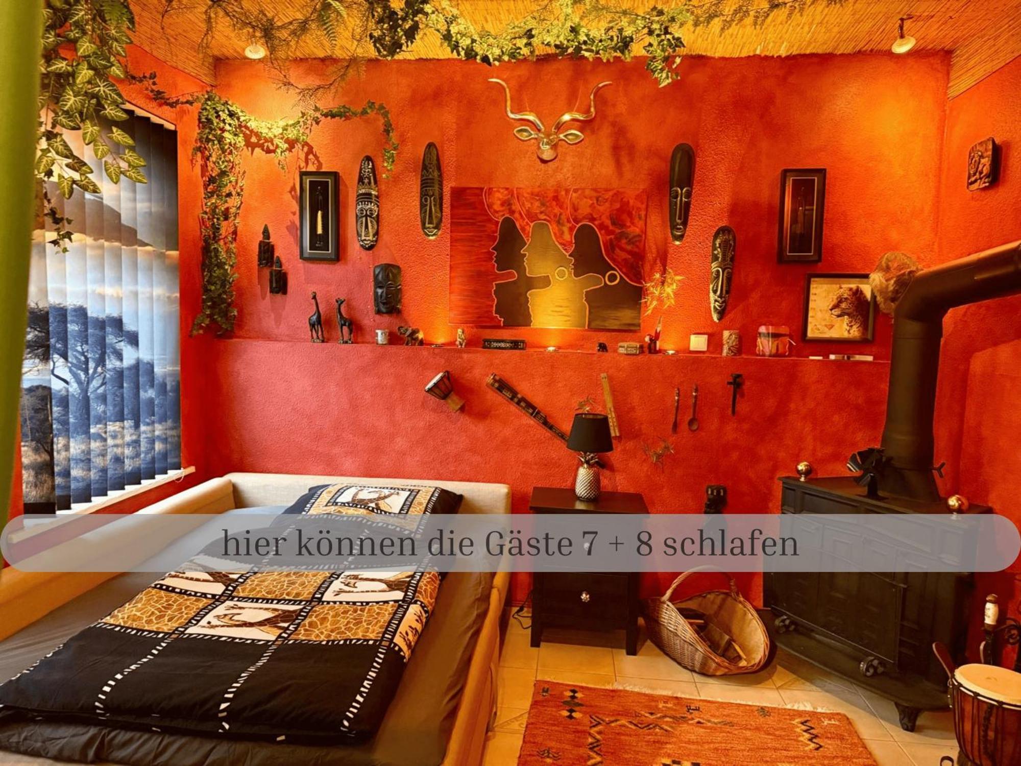 Lodge Of Africa - Einzigartige Themenzimmer, Eingezaeunten Garten, Sauna, Whirlpool & Kamin, Hunde Willkommen, Gasgrill, Voll Ausgestattete Kueche, Grosser Essbereich, Hamburg & Stade In Der Naehe Twielenfleth Exteriör bild